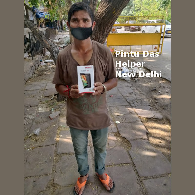 Pintu Das, Helper, Delhi - 11 Jun 2020